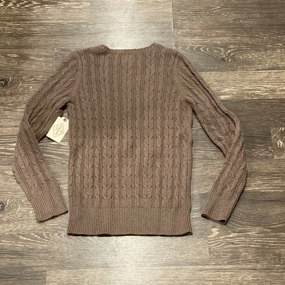 MEDIUM | Long Sleeve Brown Sweater - Picture 7 of 10